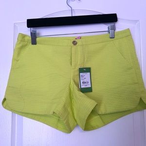 Lilly Pulitzer Adie Shorts NWT size 6